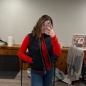 French Connection Turtle Neck Red Sweater Sz Small